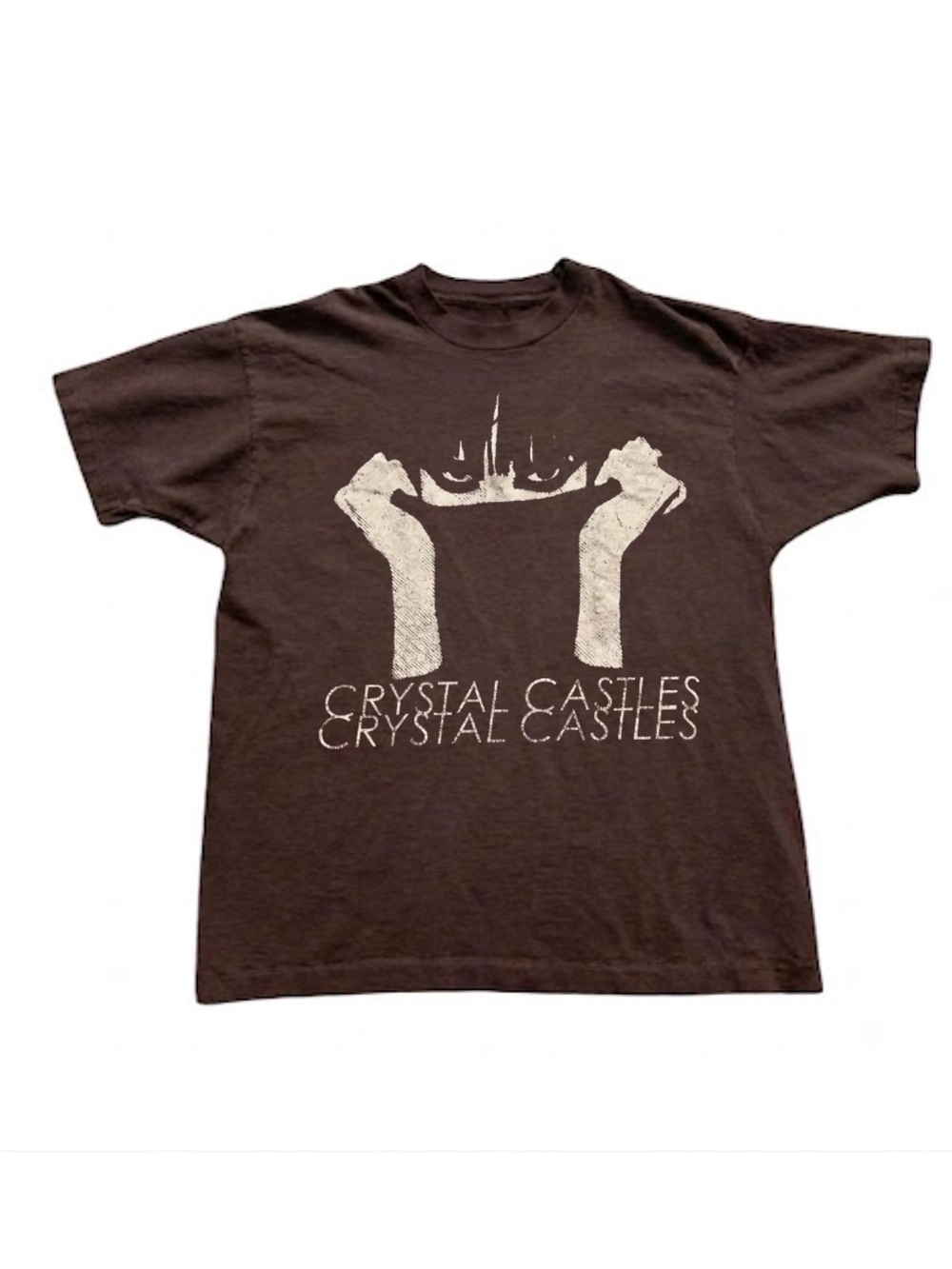 Gildan Brown Band Graphic Tee